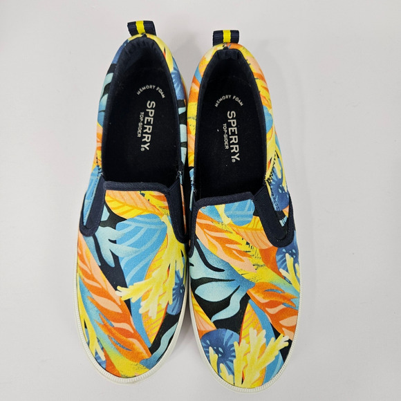 Sperry Top Sider Crest TG Womens Slip on Shoes Size 8.5 Tropical Coral STS87149 - Picture 5 of 9